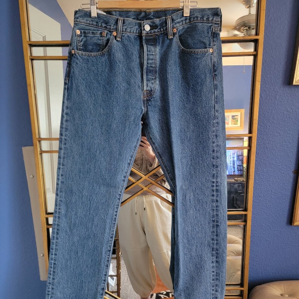 Men's 501 Button Fly Jeans